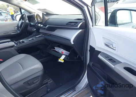 2025 Toyota Sienna Xle из США, поврежденный, VIN 5TDJRKEC9SS255609